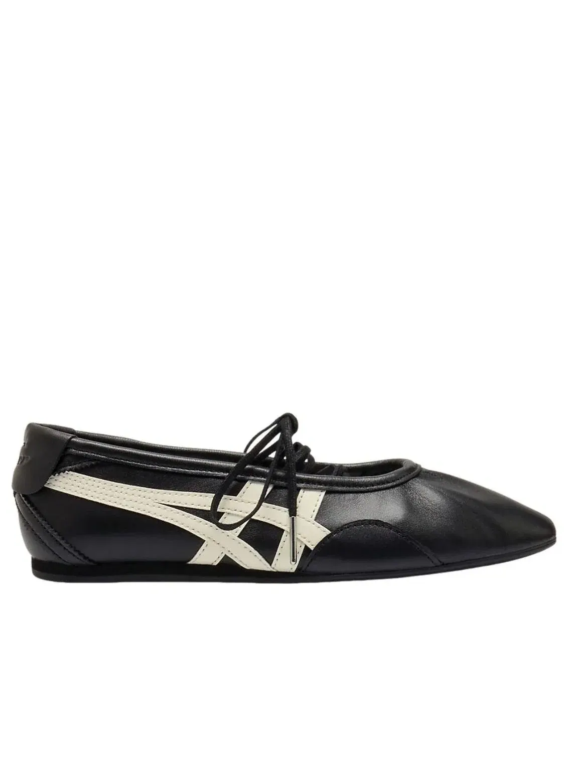 Женские кроссовки с кожаным верхом Gymnarina Onitsuka Tiger — изображение 2 из 7, черный