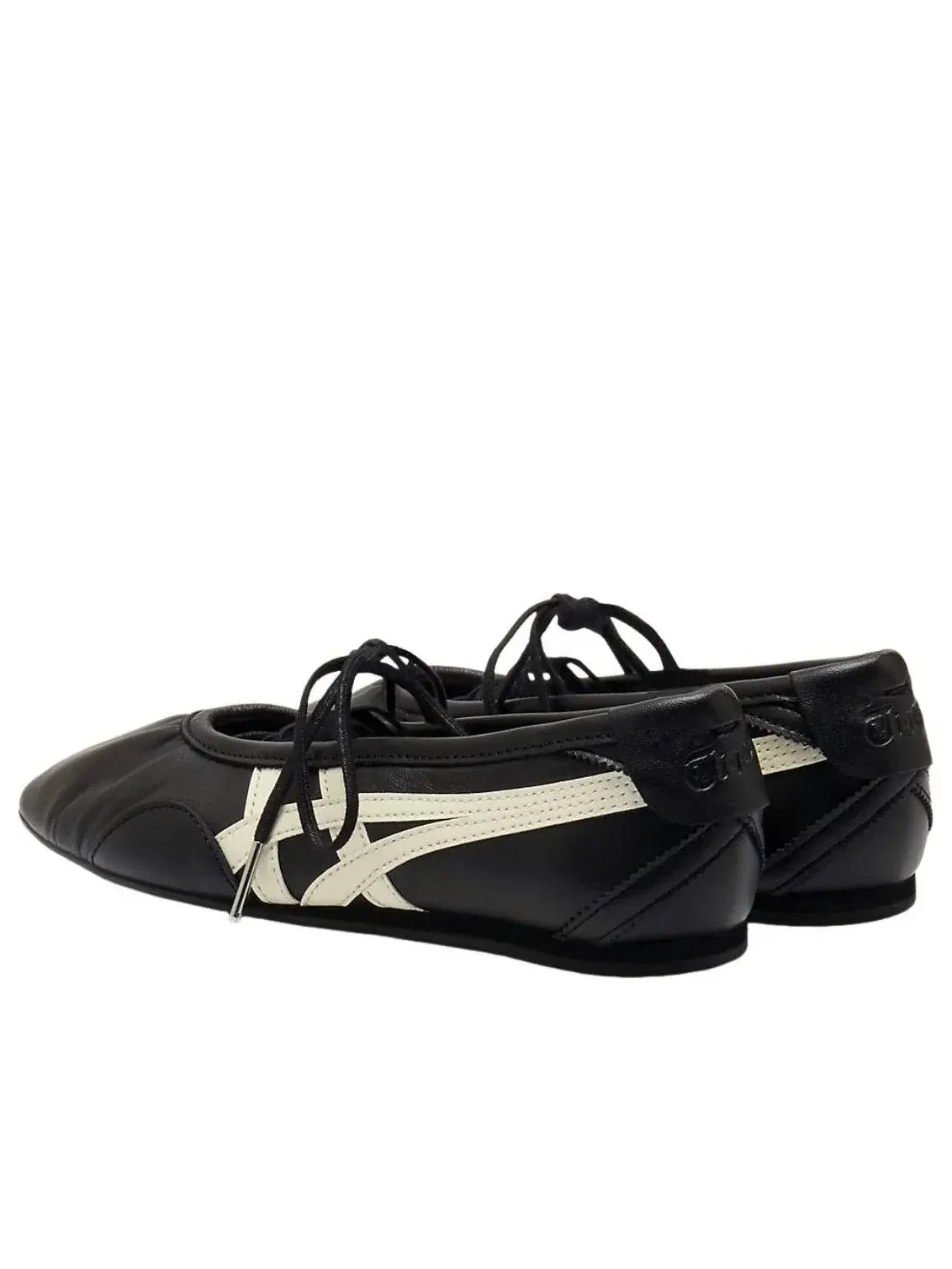 Женские кроссовки с кожаным верхом Gymnarina Onitsuka Tiger — изображение 3 из 7, черный