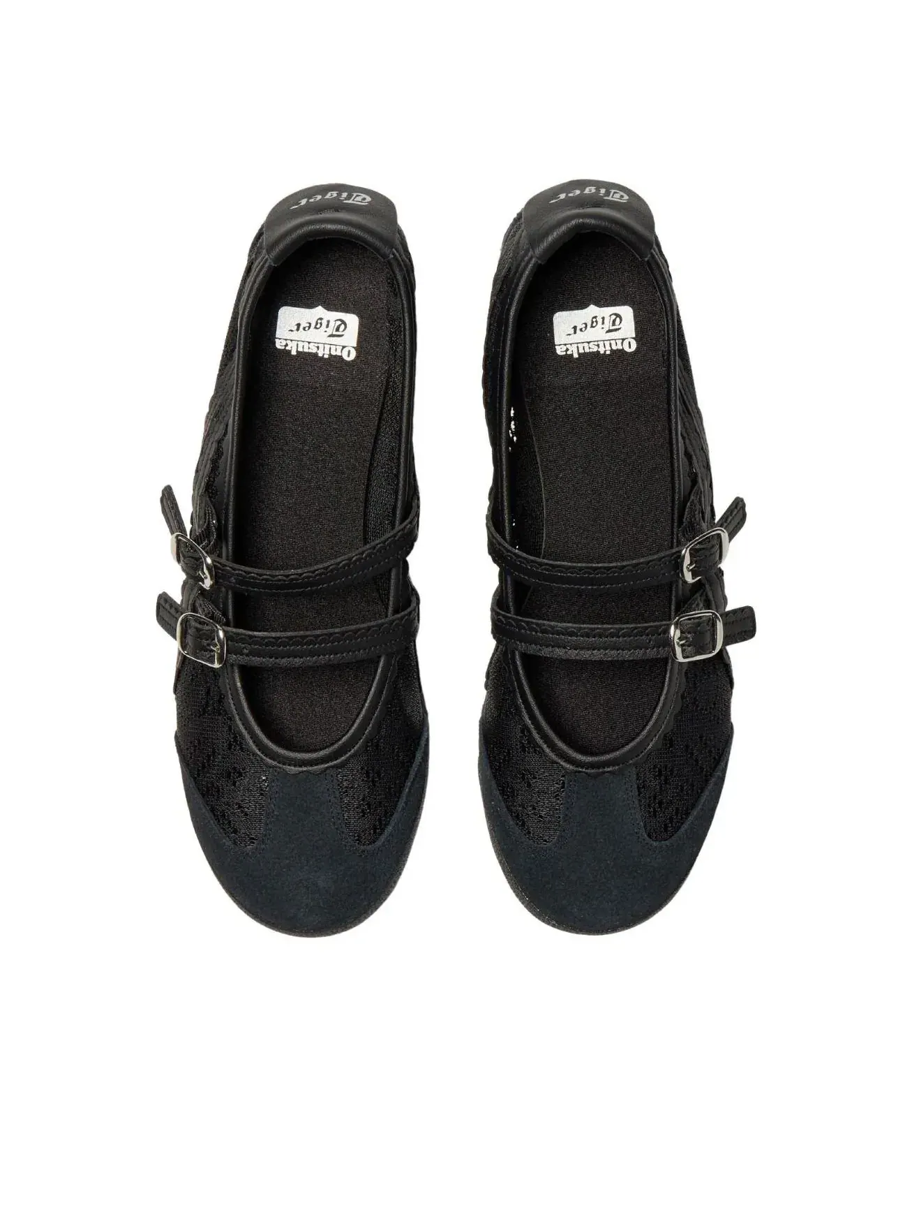 Кроссовки (WMNS) Onitsuka Tiger Mexico 66 TGRS 'Black' — изображение 4 из 5, черный
