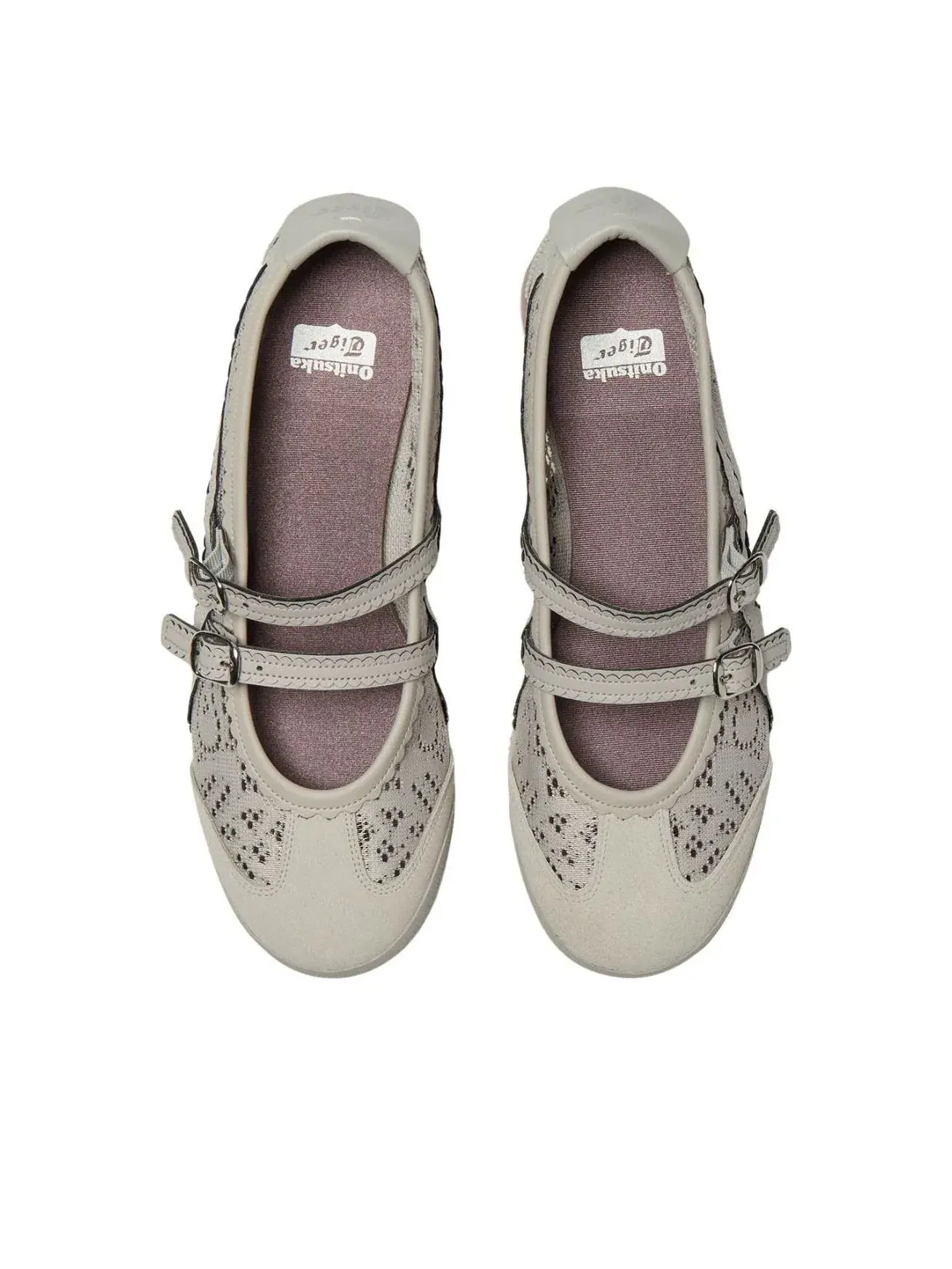 Кроссовки Onitsuka Tiger Mexico 66 TGRS 'Oyster Grey' 1182A705-020 — изображение 4 из 5, серый