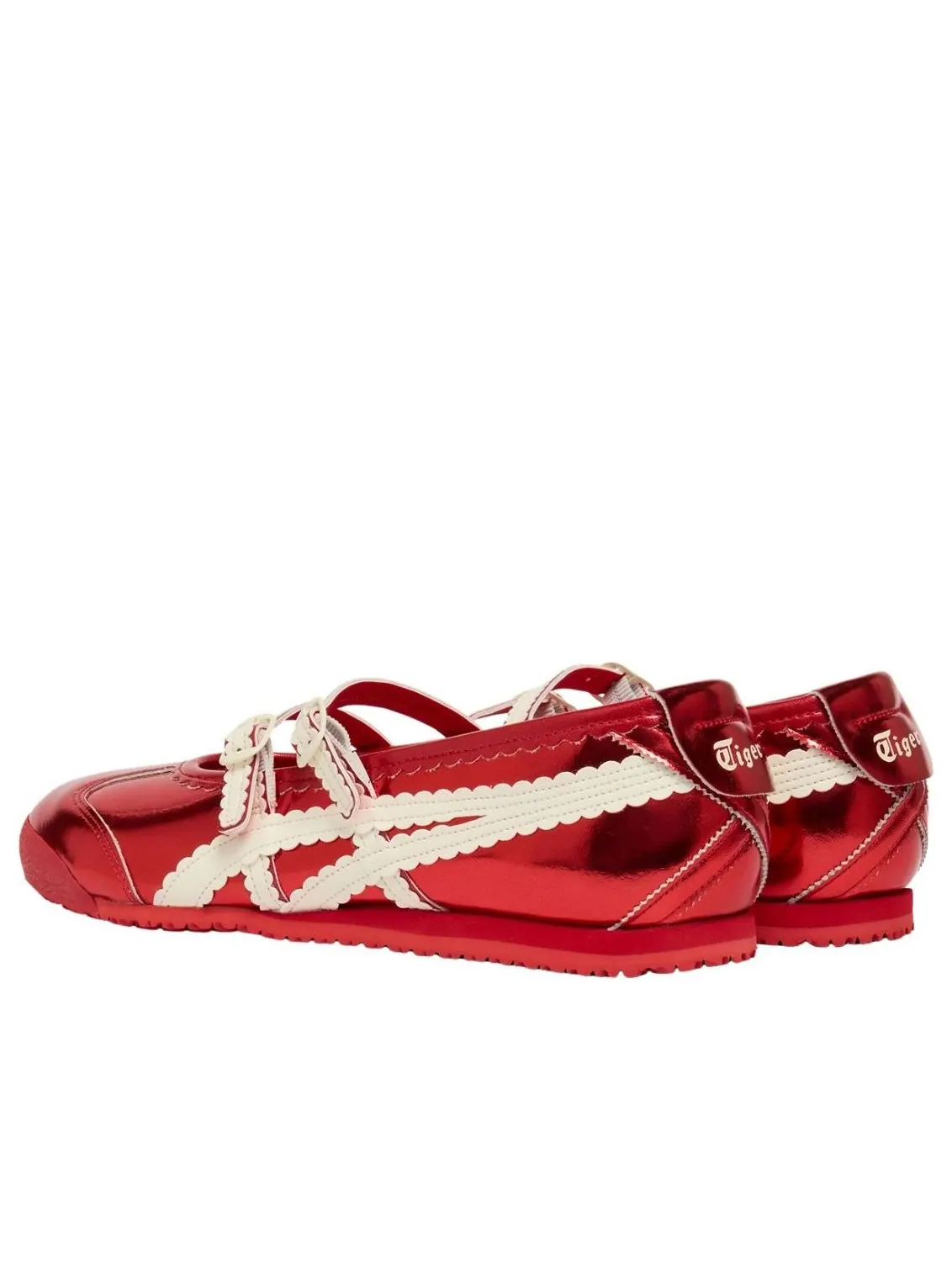 (WMNS) Onitsuka Tiger Mexico 66 TGRS 'Metallic Pack Classic Red Cream' — изображение 2 из 5
