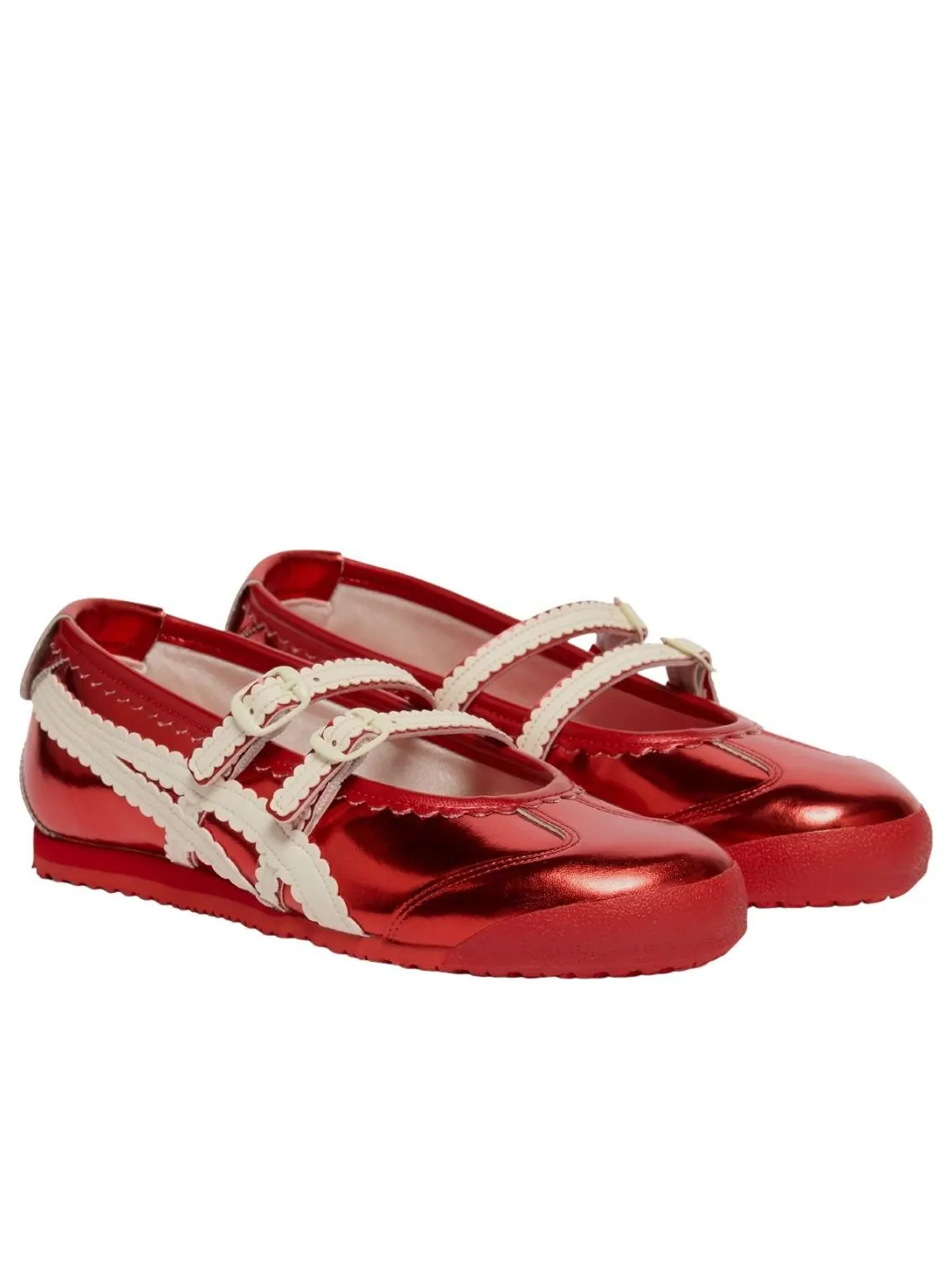 (WMNS) Onitsuka Tiger Mexico 66 TGRS 'Metallic Pack Classic Red Cream' — изображение 3 из 5