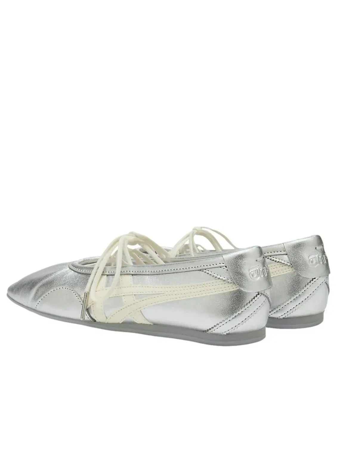 Женские кроссовки с кожаным верхом Onitsuka Tiger Gymnarina — изображение 3 из 7, серебряный