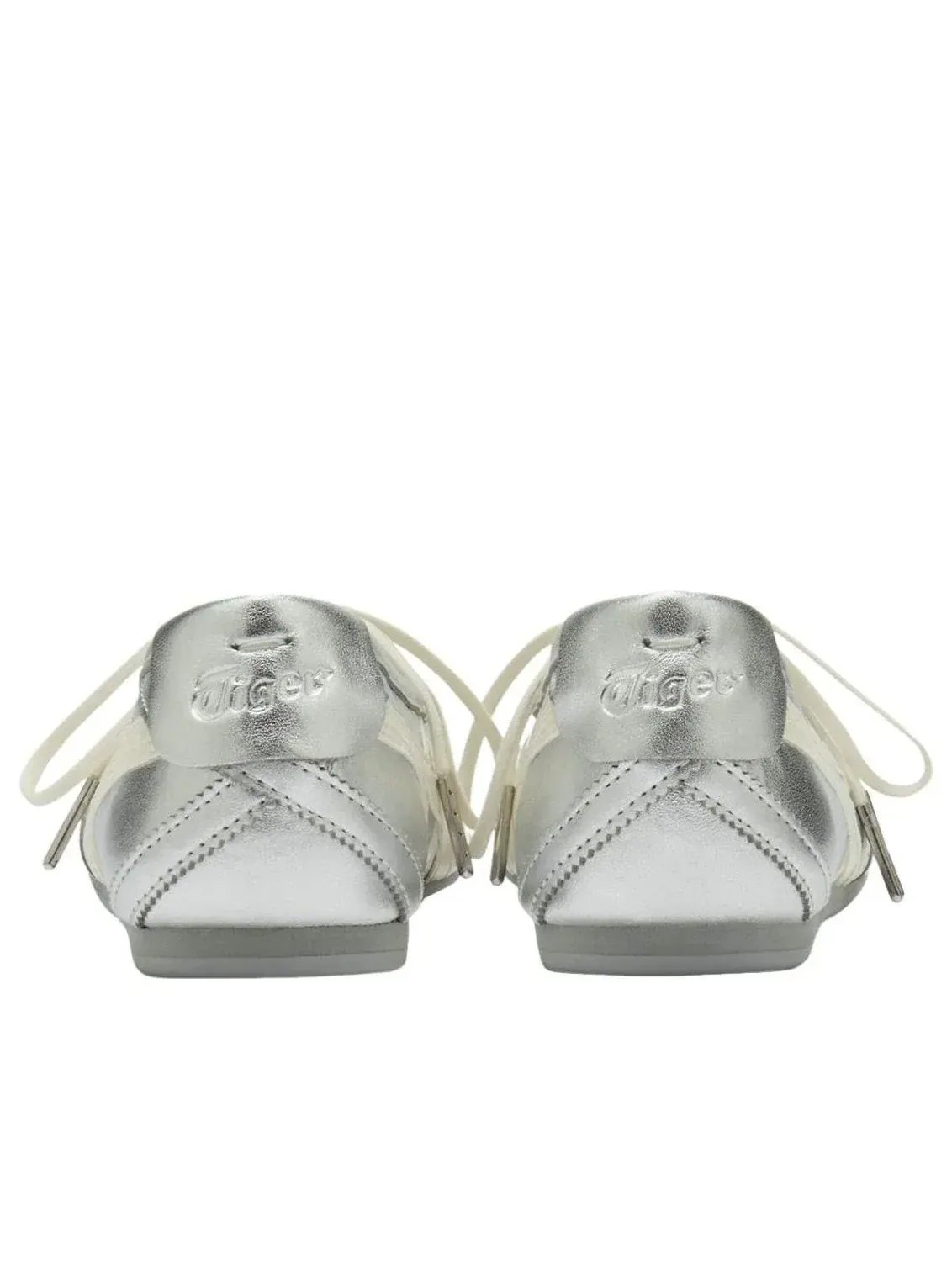 Женские кроссовки с кожаным верхом Onitsuka Tiger Gymnarina — изображение 7 из 7, серебряный