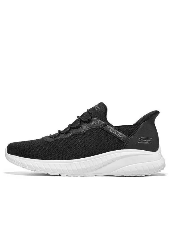 Кроссовки slip-ins bobs sport squad chaos 'black' Skechers — изображение 1 из 4, черный