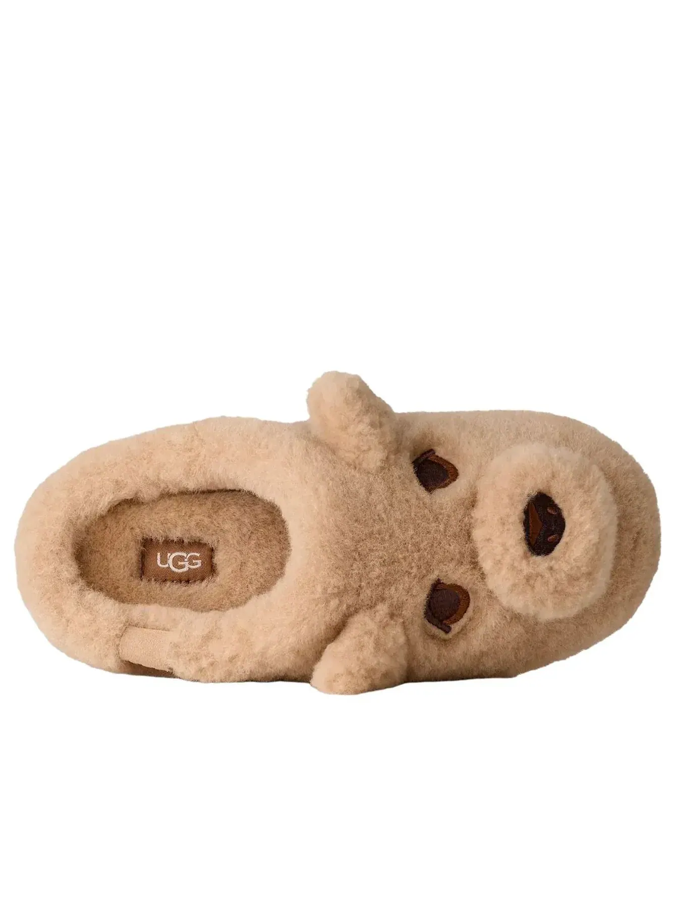 Тапочки UGG Elea Pooch Slip-On 'Sand Castle' 1183390-SNDC — изображение 4 из 6, бежевый