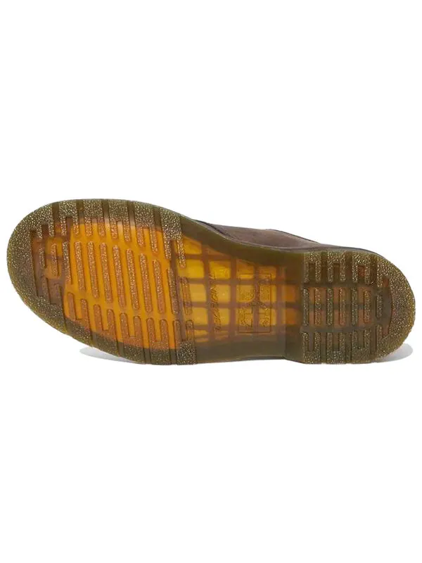 Ботинки Dr. Martens 1461 Crazy Horse, кожаные — изображение 4 из 4, желтый