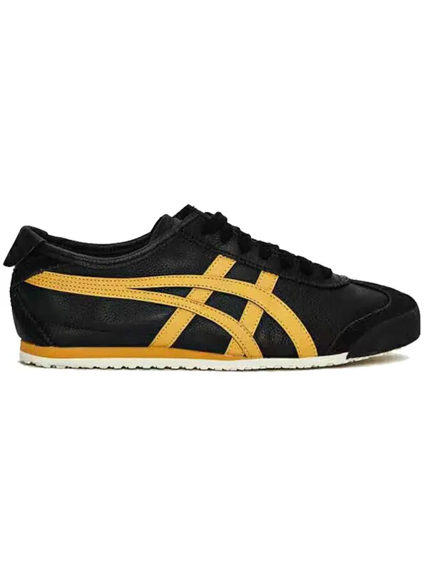 Кроссовки мексика 66 Onitsuka Tiger — изображение 2 из 4, черный/желтый