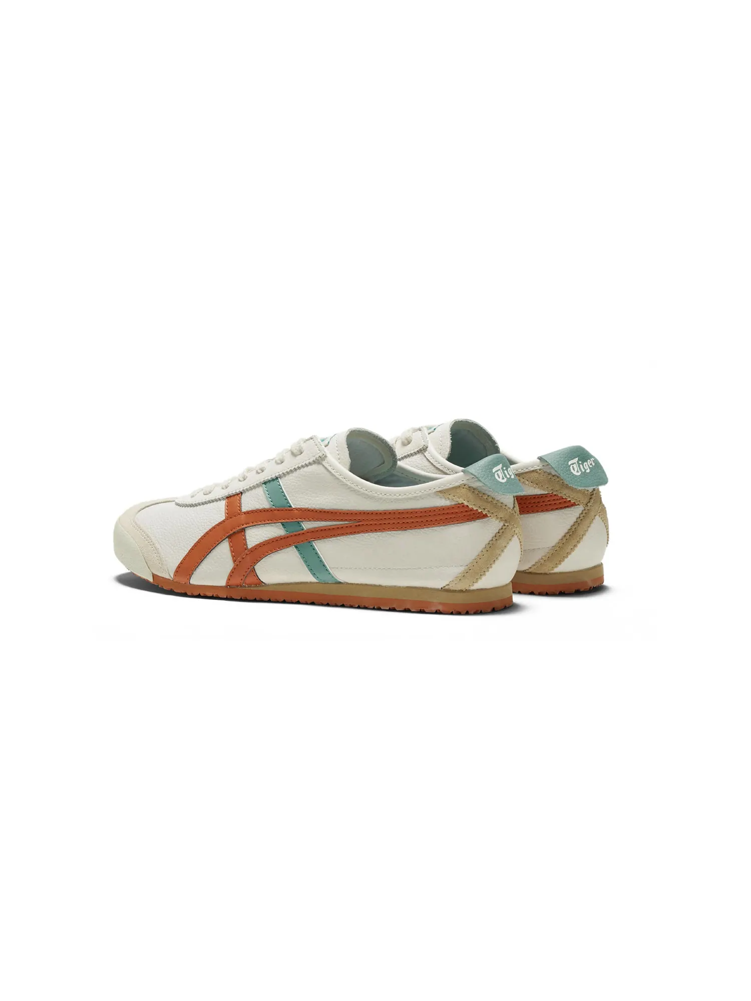 Кроссовки Onitsuka Tiger MEXICO 66 унисекс — изображение 3 из 8, белый синий оранжевый
