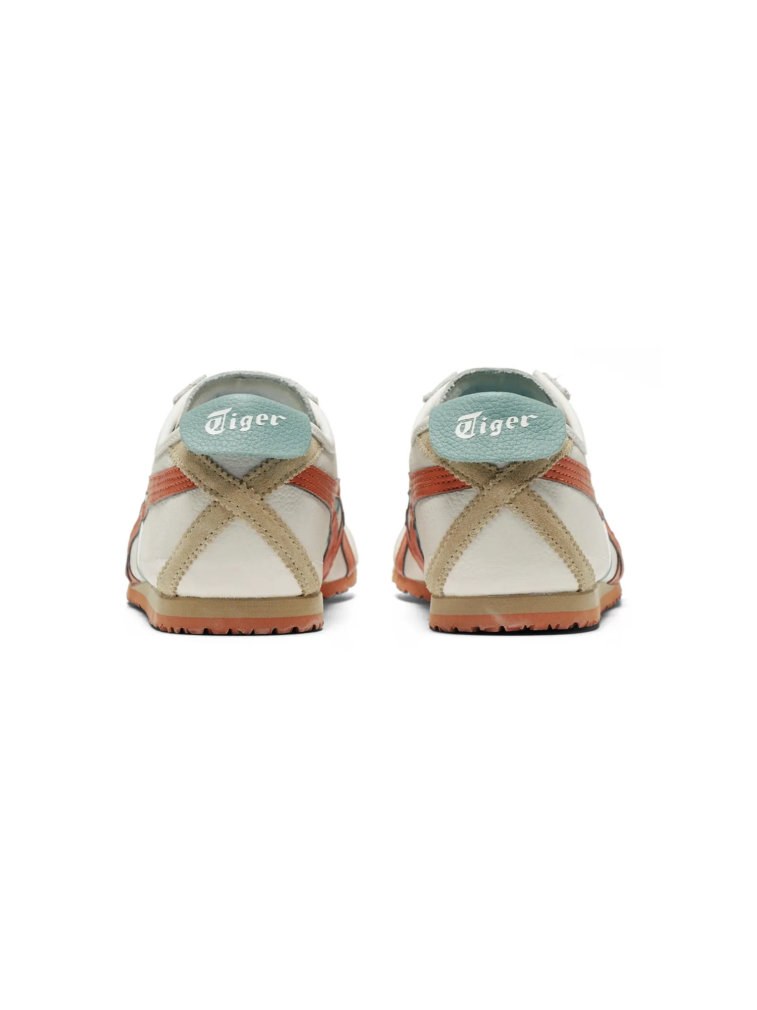 Кроссовки Onitsuka Tiger MEXICO 66 унисекс — изображение 7 из 8, белый синий оранжевый