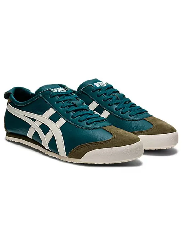 Кроссовки Onitsuka Tiger MEXICO 66 Shoes 'Velvet Pine Cream' — изображение 3 из 4, кремовый