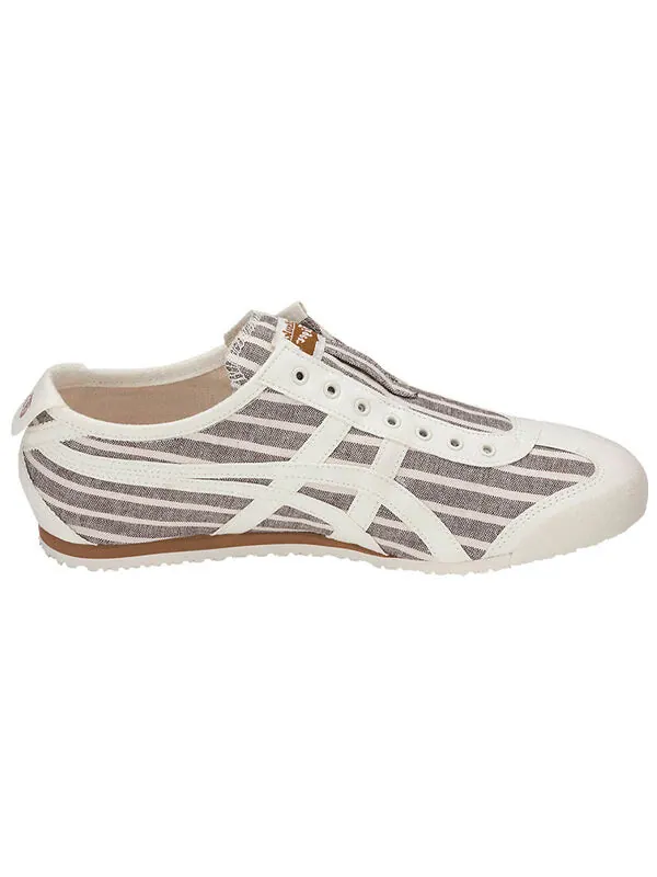 Кроссовки mexico 66 slip on Onitsuka Tiger — изображение 2 из 4, серый/белый
