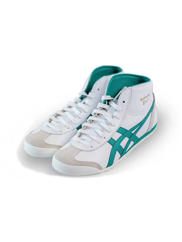 Кроссовки мексика 66 Onitsuka Tiger — изображение 3 из 4, белый/зеленый