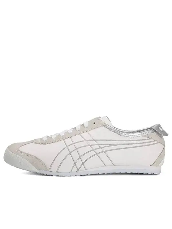 Кроссовки Onitsuka Tiger Mexico 66 'White Silver' — изображение 1 из 4, белый