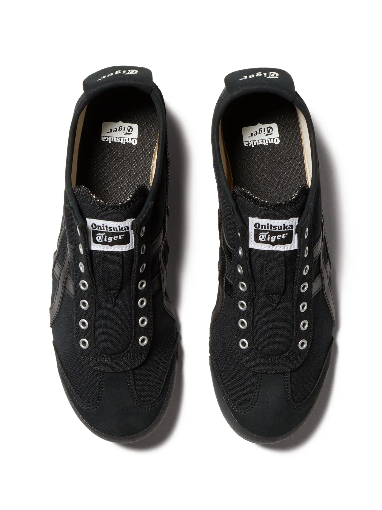 Слипоны Onitsuka Tiger Mexico 66 — изображение 6 из 7, черный/черный