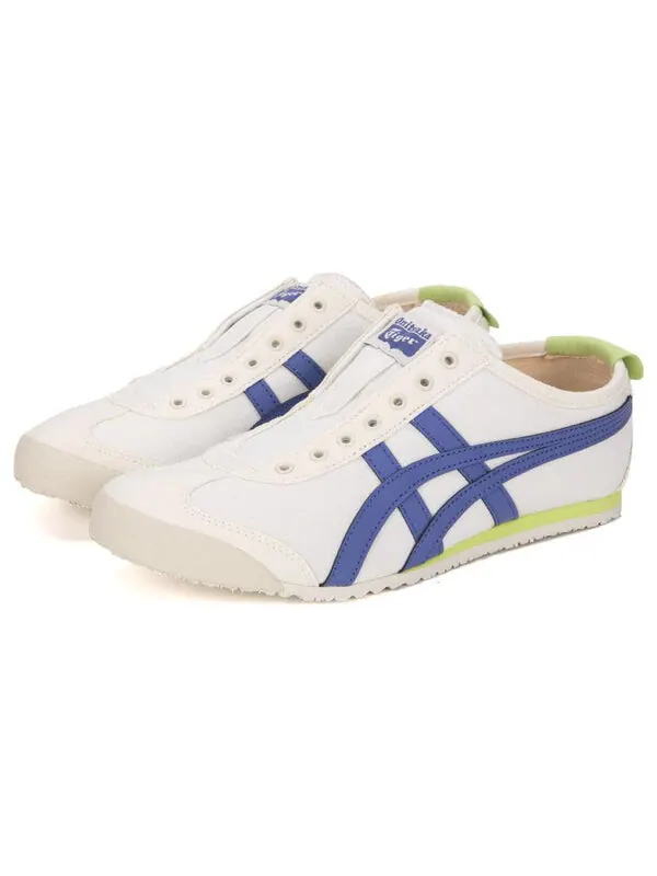 Кроссовки mexico 66 slip on Onitsuka Tiger — изображение 4 из 4, кремовый/фиолетовый
