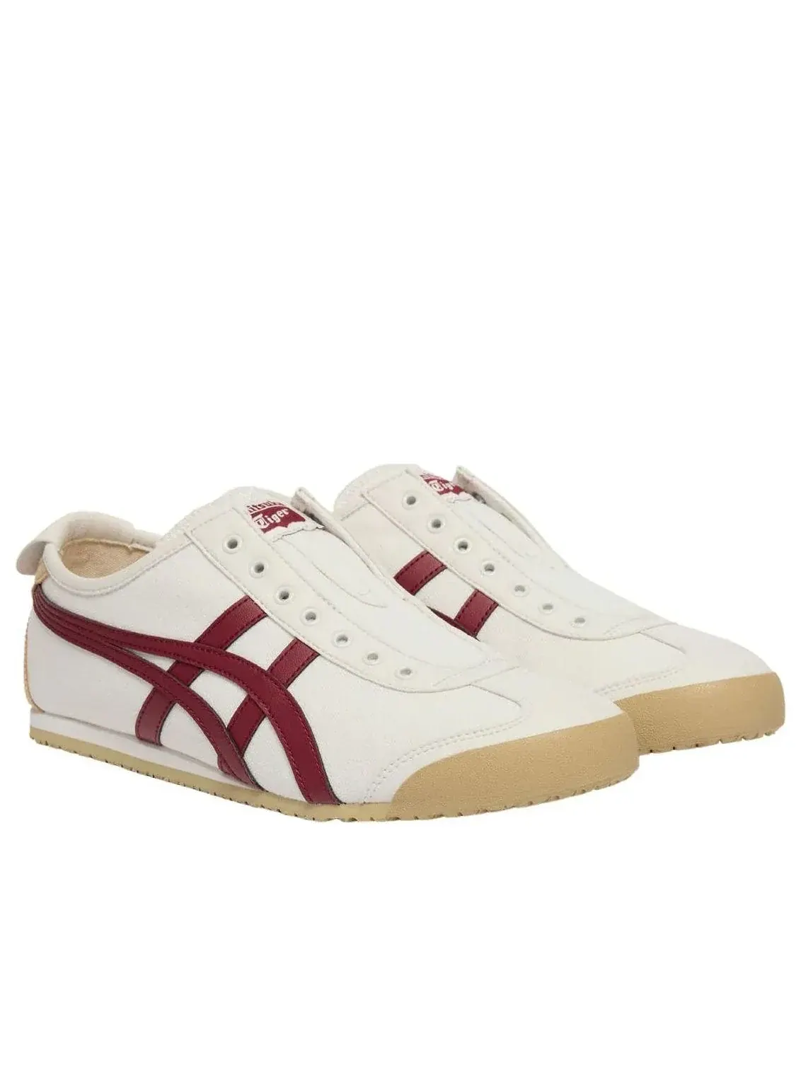 Слипоны Onitsuka Tiger Mexico 66 Slip-On 'Off White Beet Juice' — изображение 2 из 5, белый
