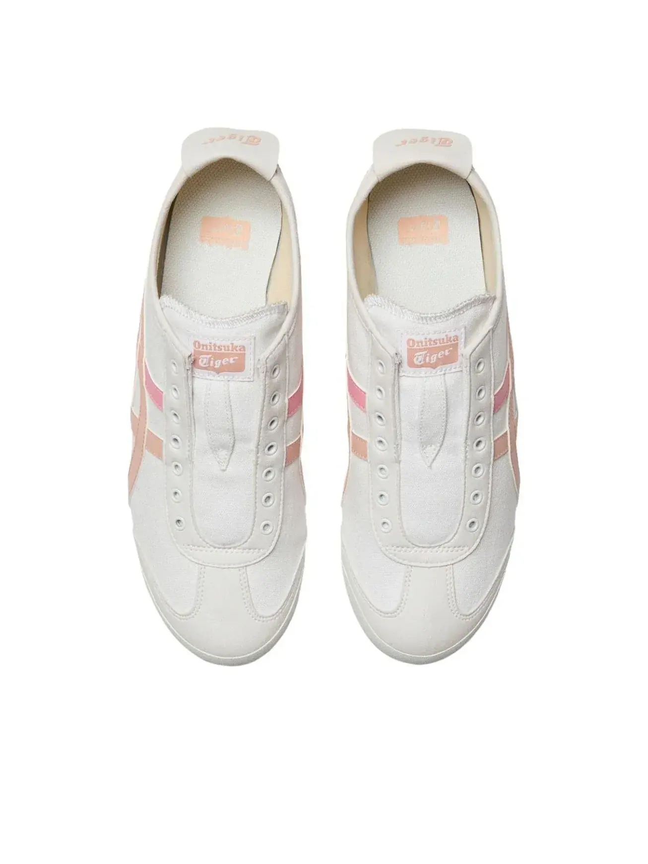 Слипоны Onitsuka Tiger Mexico 66 'White Ginger Peach' — изображение 4 из 5, белый