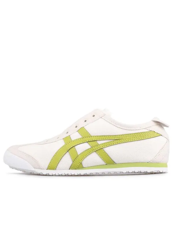 Кроссовки mexico 66 slip on Onitsuka Tiger — изображение 1 из 4, кремово-желтый
