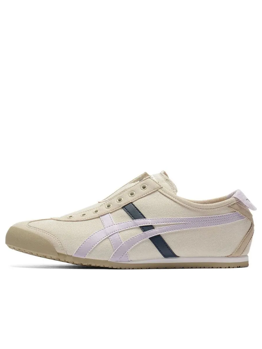 Кроссовки Onitsuka Tiger Mexico 66 Slip-On 'Birch Faded Ash Rock' — изображение 1 из 6, бежевый