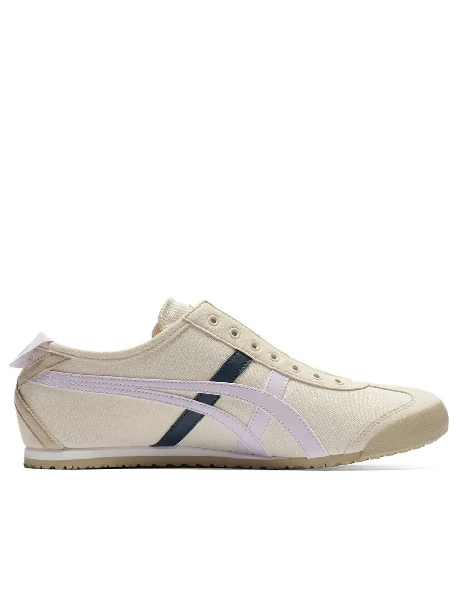Кроссовки Onitsuka Tiger Mexico 66 Slip-On 'Birch Faded Ash Rock' — изображение 2 из 6, бежевый