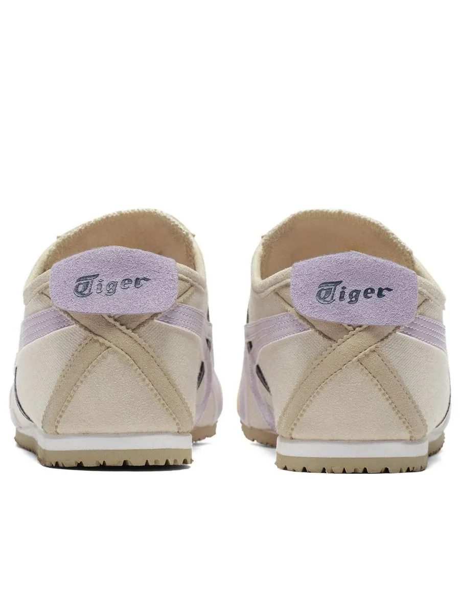Кроссовки Onitsuka Tiger Mexico 66 Slip-On 'Birch Faded Ash Rock' — изображение 4 из 6, бежевый