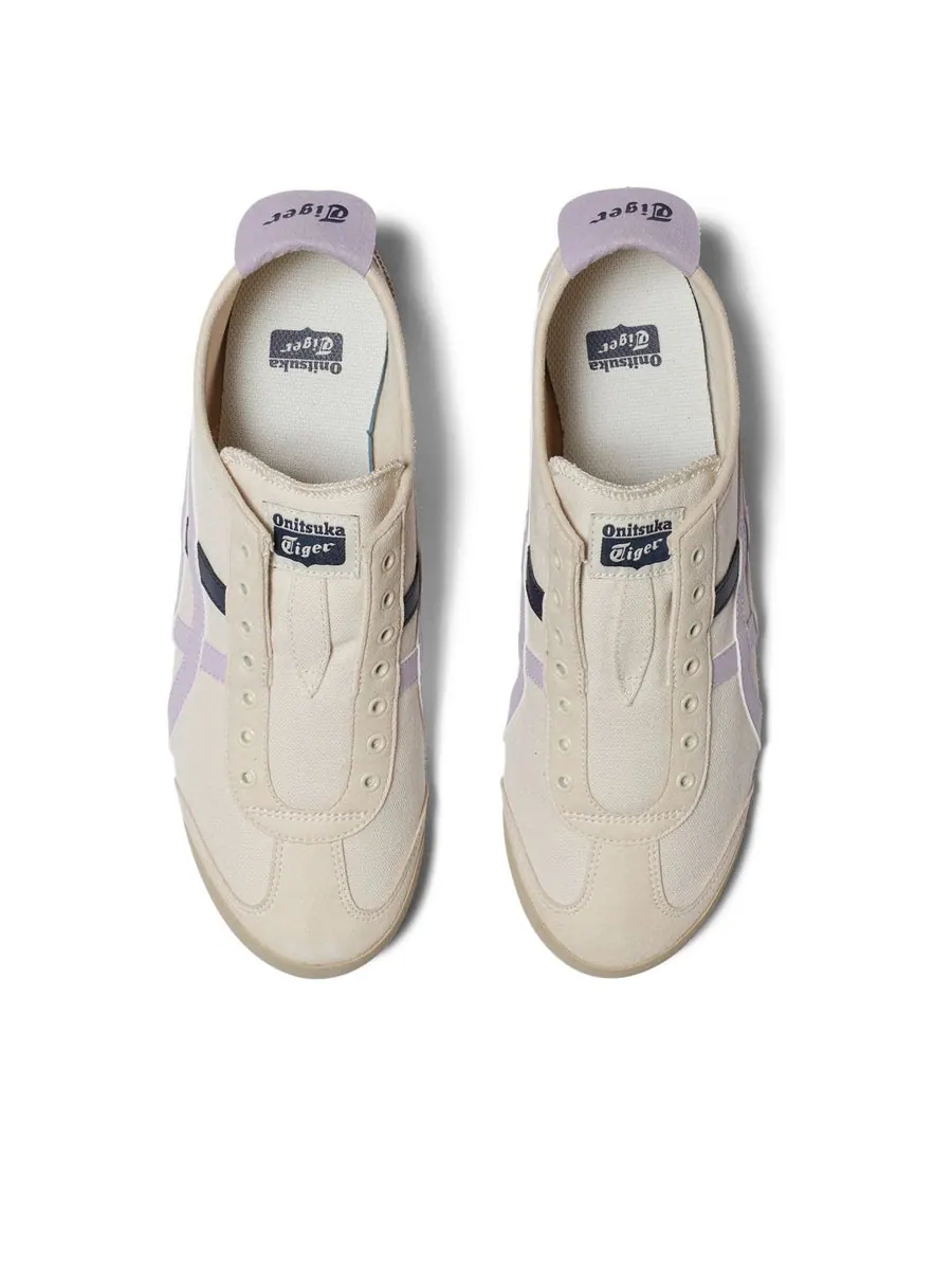 Кроссовки Onitsuka Tiger Mexico 66 Slip-On 'Birch Faded Ash Rock' — изображение 5 из 6, бежевый
