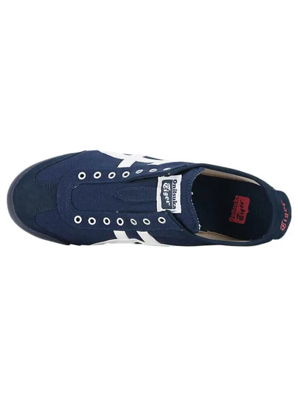 Кроссовки mexico 66 slip on Onitsuka Tiger — изображение 4 из 4, темно-синий/белый