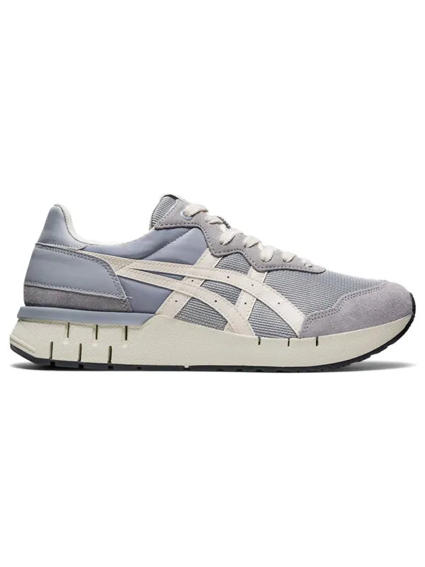 Кроссовки rebilac runner легкие дышащие износостойкие низкие туфли кеды Onitsuka Tiger — изображение 2 из 4, серый/белый