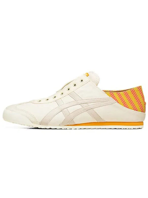 Кроссовки mexico 66 paraty Onitsuka Tiger — изображение 2 из 4, кремовый/оранжевый
