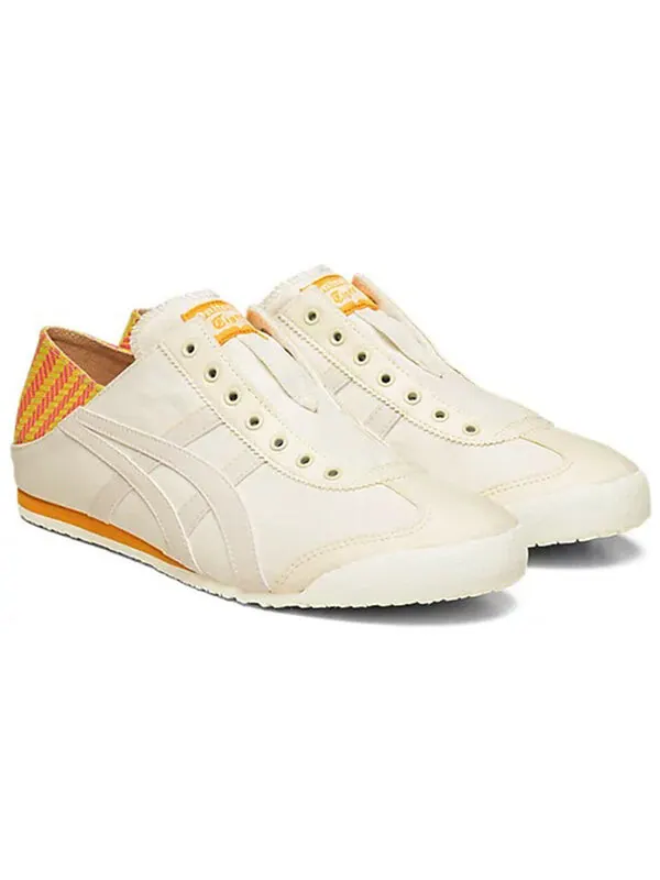 Кроссовки mexico 66 paraty Onitsuka Tiger — изображение 4 из 4, кремовый/оранжевый