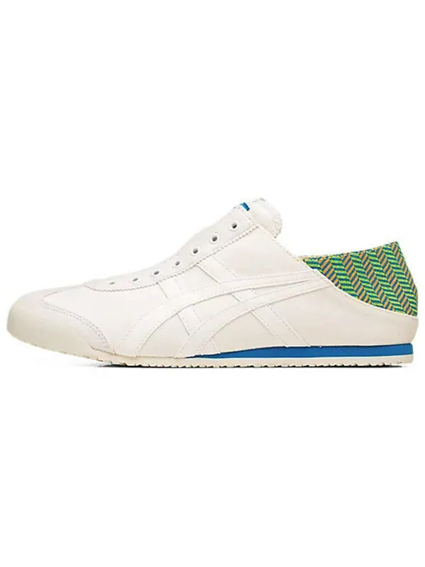 Кроссовки mexico 66 paraty Onitsuka Tiger — изображение 2 из 4, кремовый/зеленый