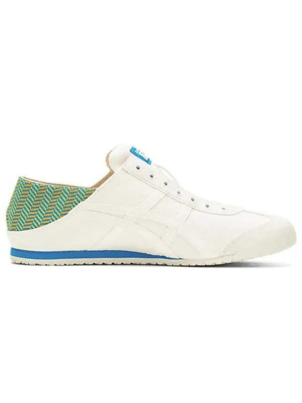 Кроссовки mexico 66 paraty Onitsuka Tiger — изображение 3 из 4, кремовый/зеленый