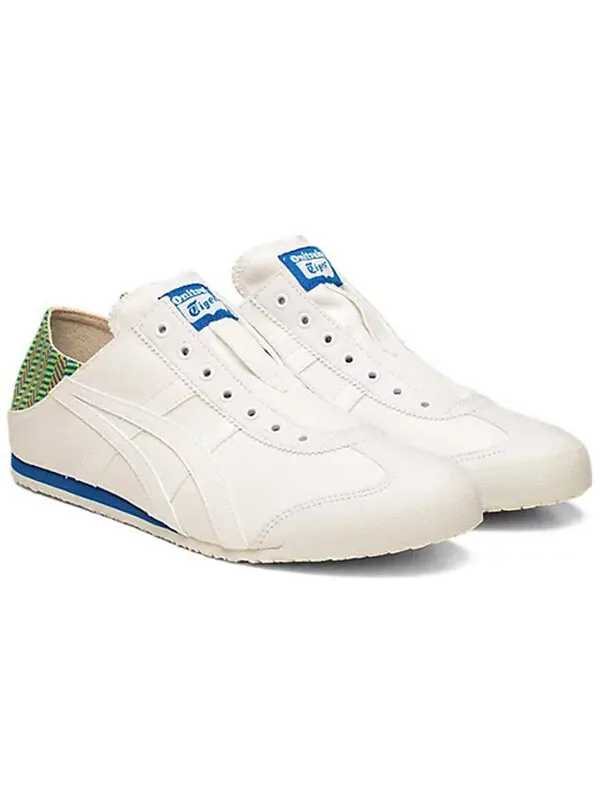 Кроссовки mexico 66 paraty Onitsuka Tiger — изображение 4 из 4, кремовый/зеленый