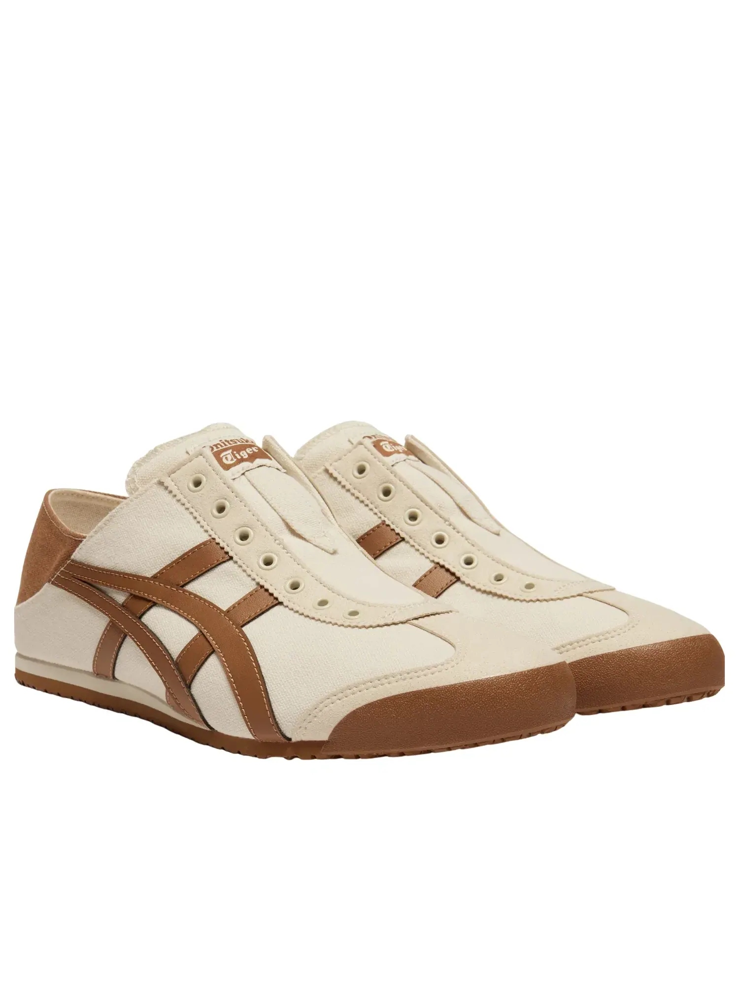 Мужские кроссовки с низким верхом Mexico 66 Paraty Onitsuka Tiger — изображение 3 из 7, бежевый