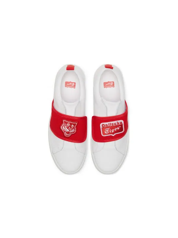 Кроссовки Onitsuka Tiger Lawnship 2.0 Creamy/White/Red — изображение 4 из 4, белый красный