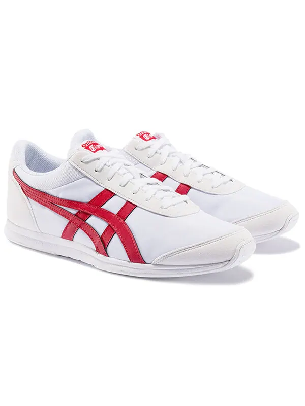 Кроссовки золотистая искра Onitsuka Tiger — изображение 2 из 4, белый/красный