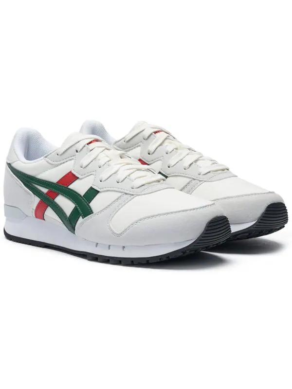 Кроссовки alvarado low красные Onitsuka Tiger — изображение 2 из 4, белый/зеленый/красный