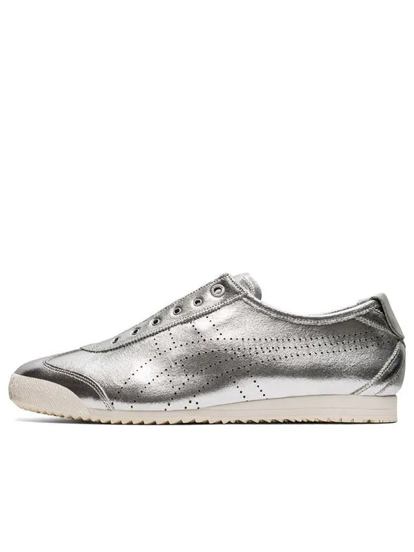 Кроссовки mexico 66 sd slip on Onitsuka Tiger — изображение 1 из 4, серебристый