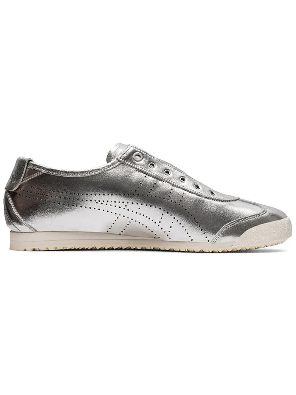 Кроссовки mexico 66 sd slip on Onitsuka Tiger — изображение 2 из 4, серебристый