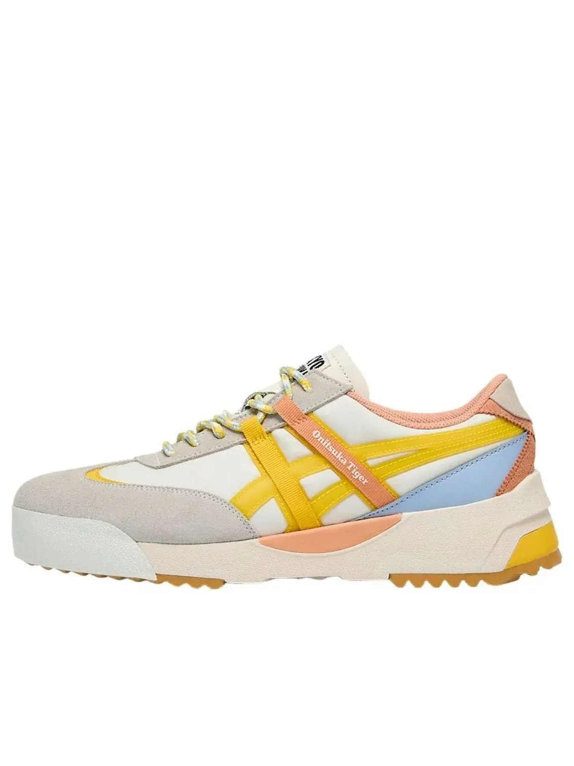 Кроссовки Onitsuka Tiger Delegation EX 'Cream Vibrant Yellow' 1183A604-101 — изображение 1 из 4, белый