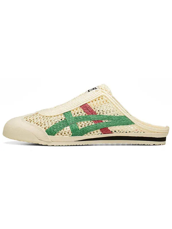 Тапочки Мексика 66 сабо Onitsuka Tiger — изображение 2 из 4, кремовый/зеленый/красный
