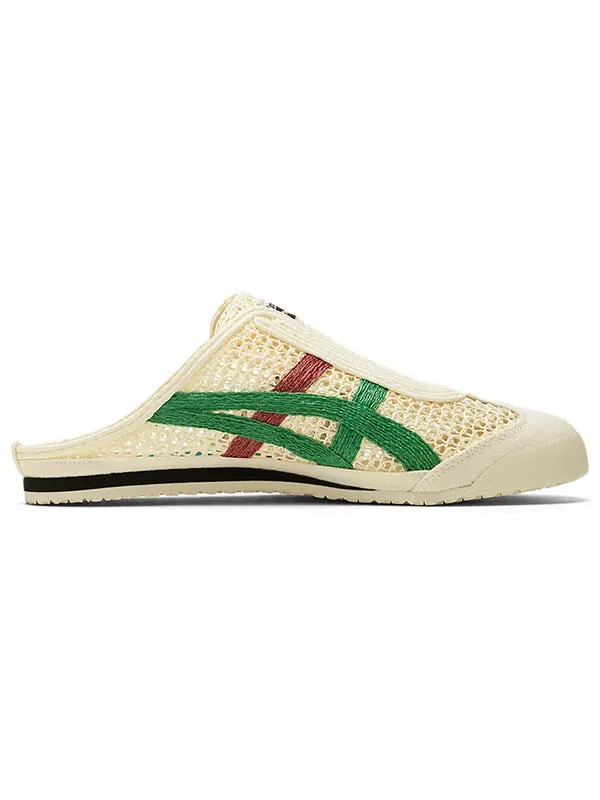 Тапочки Мексика 66 сабо Onitsuka Tiger — изображение 3 из 4, кремовый/зеленый/красный
