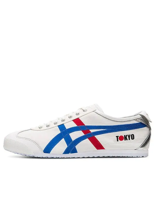 Кроссовки Onitsuka Tiger Mexico 66 Konbu 'Tokyo - White Directoire Blue' — изображение 1 из 4, белый/синий/красный