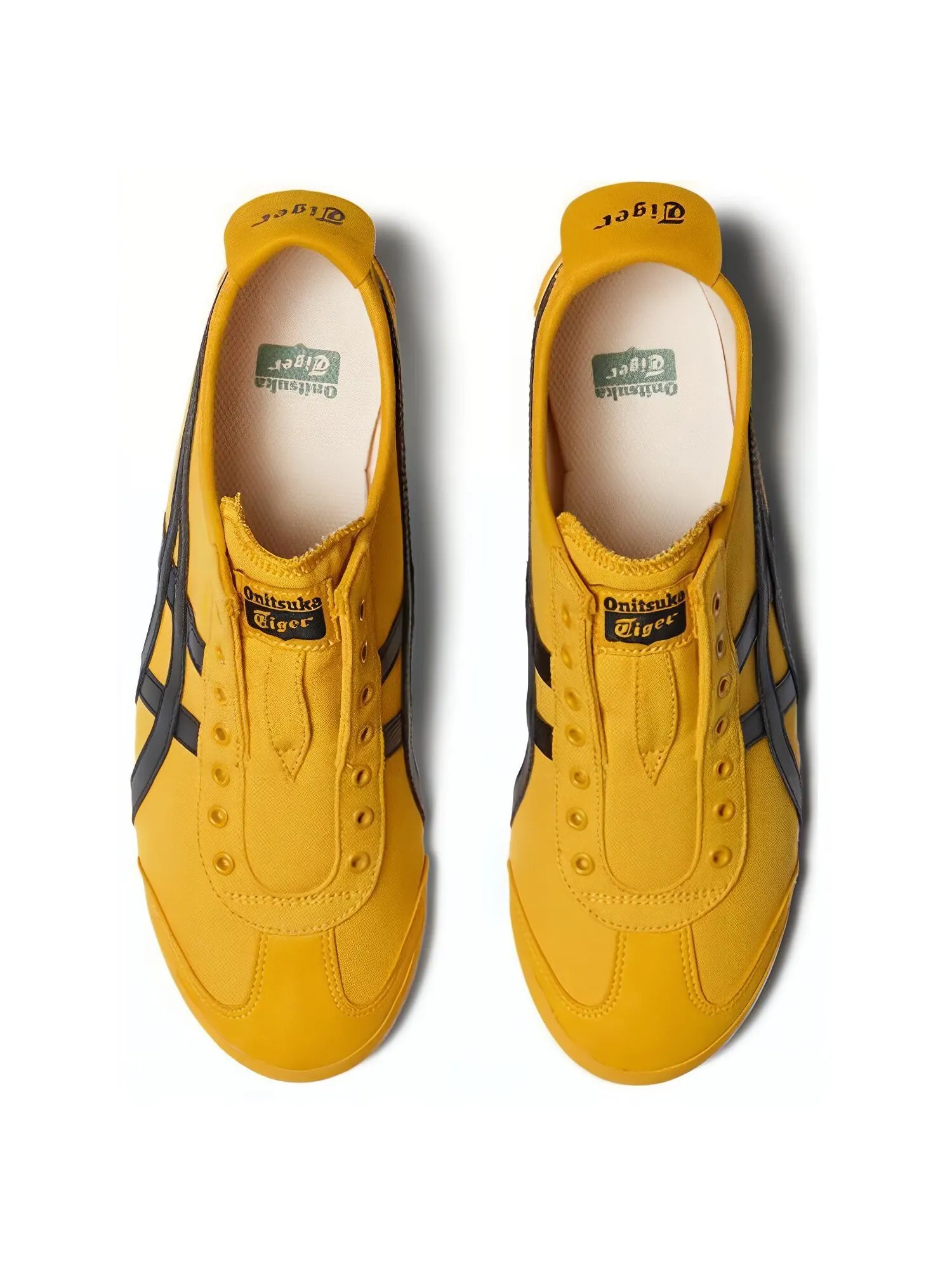Кроссовки Onitsuka Tiger Mexico 66 Slip-On — изображение 3 из 5, желтый/черный