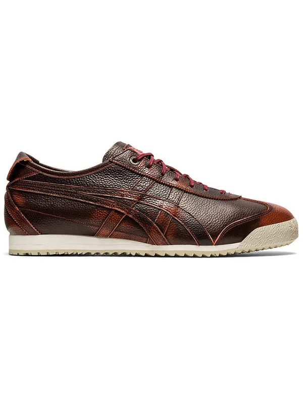 Кроссовки Onitsuka Tiger Mexico 66 SD Running Shoes Black/Red/Brown — изображение 2 из 4, красный