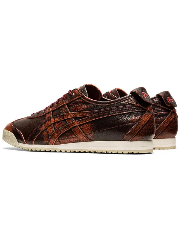 Кроссовки Onitsuka Tiger Mexico 66 SD Running Shoes Black/Red/Brown — изображение 3 из 4, красный