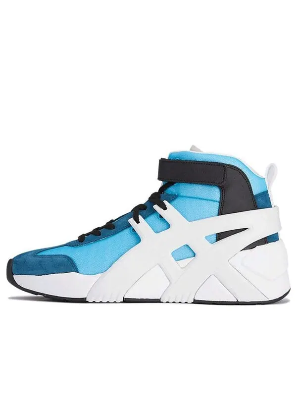 Кроссовки с большим логотипом trainer hi Onitsuka Tiger — изображение 1 из 4, синий/белый