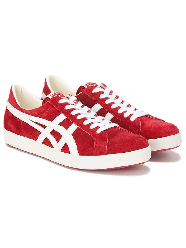 Кроссовки fabre nm Onitsuka Tiger — изображение 3 из 4, красный белый