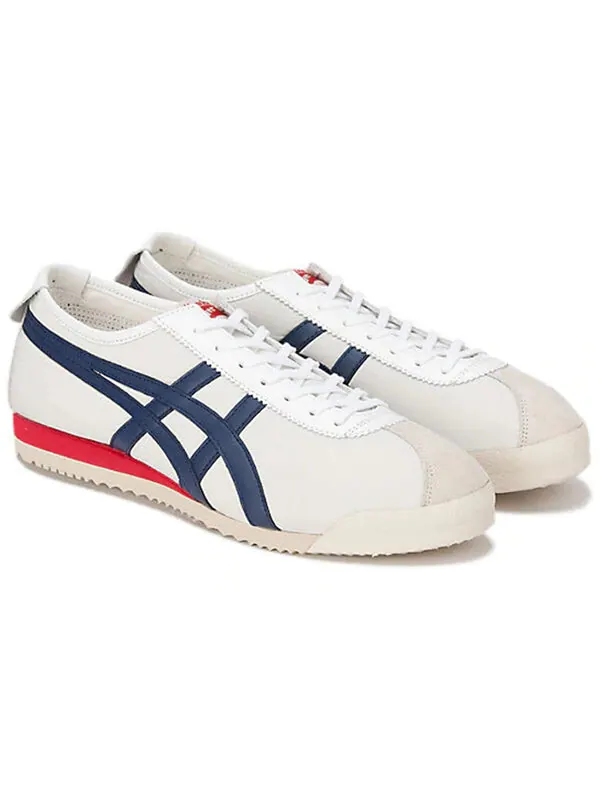 Кроссовки гибкие нм Onitsuka Tiger — изображение 3 из 4, белый/синий/красный